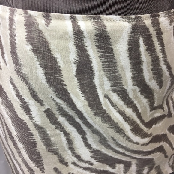 LOFT | Ann Taylor Silk Animal Print Mini Skirt - Picture 3 of 6